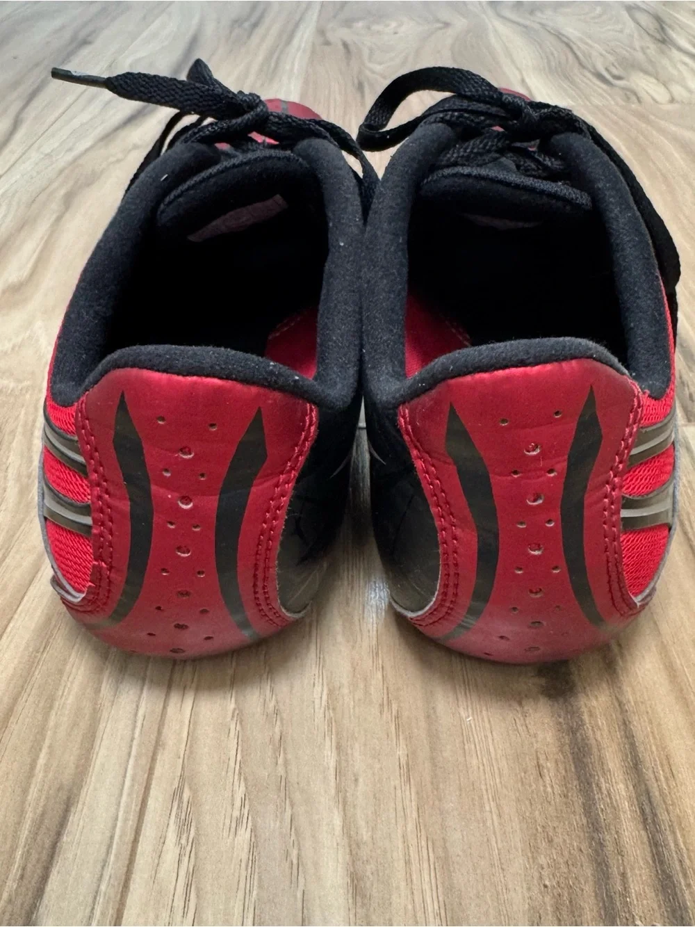 Saucony Spitfire Men's Track & Field Cleats Red & Black Sprint Racing Size 10
